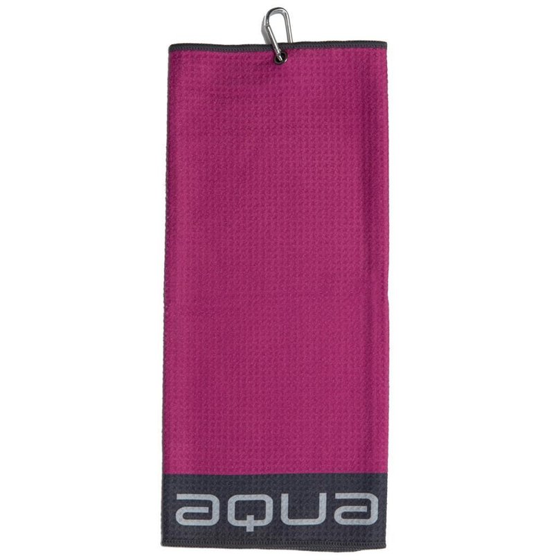 Big Max Aqua Trifold toalla, fucsia/carbón