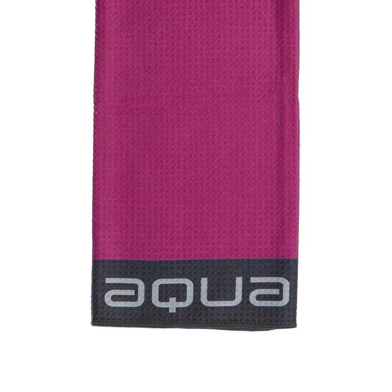Big Max Aqua Trifold toalla, fucsia/carbón