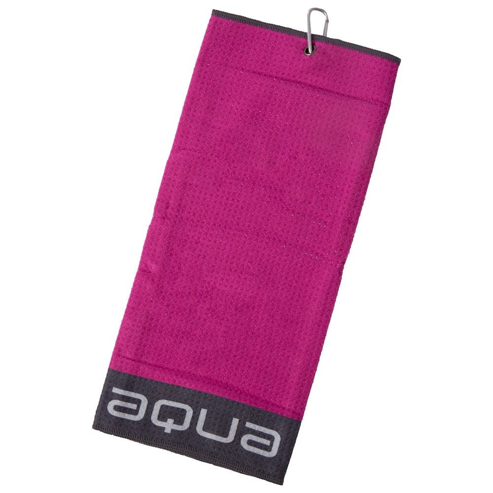 Big Max Aqua Trifold toalla, fucsia/carbón