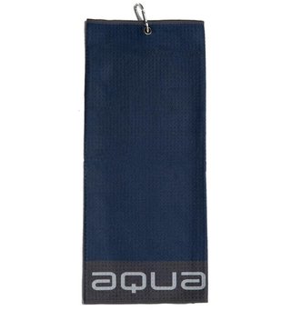 Big Max Aqua Trifold toalla de golf, azul marino/carbón