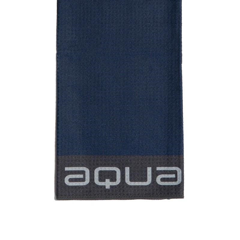 Big Max Aqua Trifold toalla de golf, azul marino/carbón