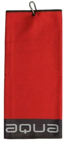 Big Max Aqua Trifold toalla, rojo/carbón