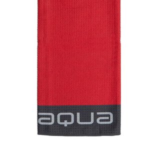 Big Max Aqua Trifold toalla, rojo/carbón