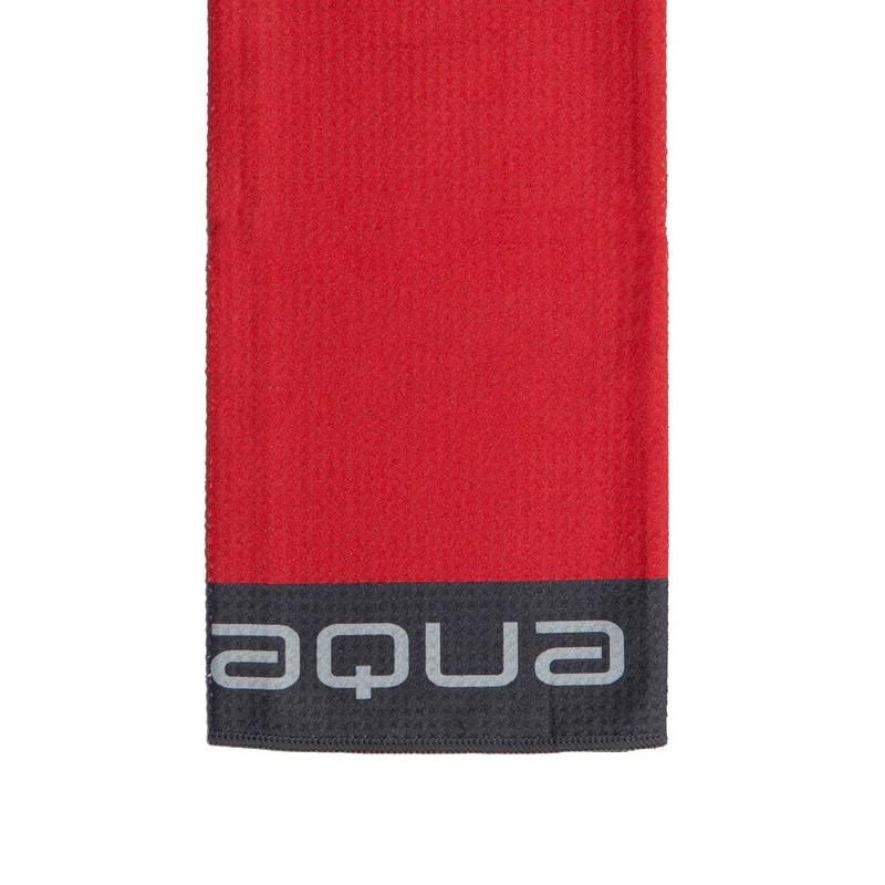 Big Max Aqua Trifold toalla, rojo/carbón