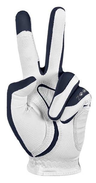 Zoom Zoom Weather guante de golf para hombre, azul marino/blanco, MLH
