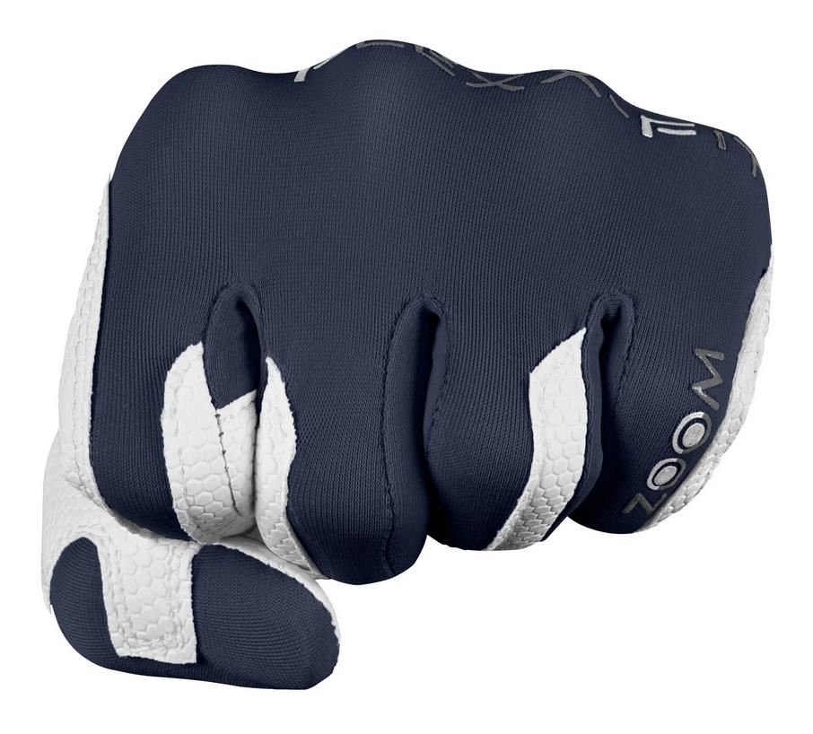 Zoom Zoom Weather guante de golf para hombre, azul marino/blanco, MLH