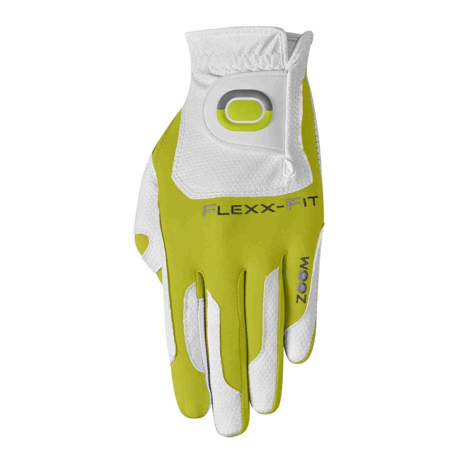 Zoom Zoom Weather guante de golf para hombre, blanco/lima