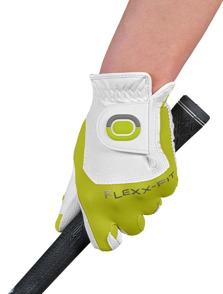 Zoom Zoom Weather guante de golf para hombre, blanco/lima