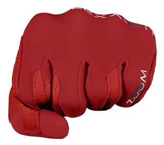 Zoom Zoom Weather guante de golf para hombre, rojo