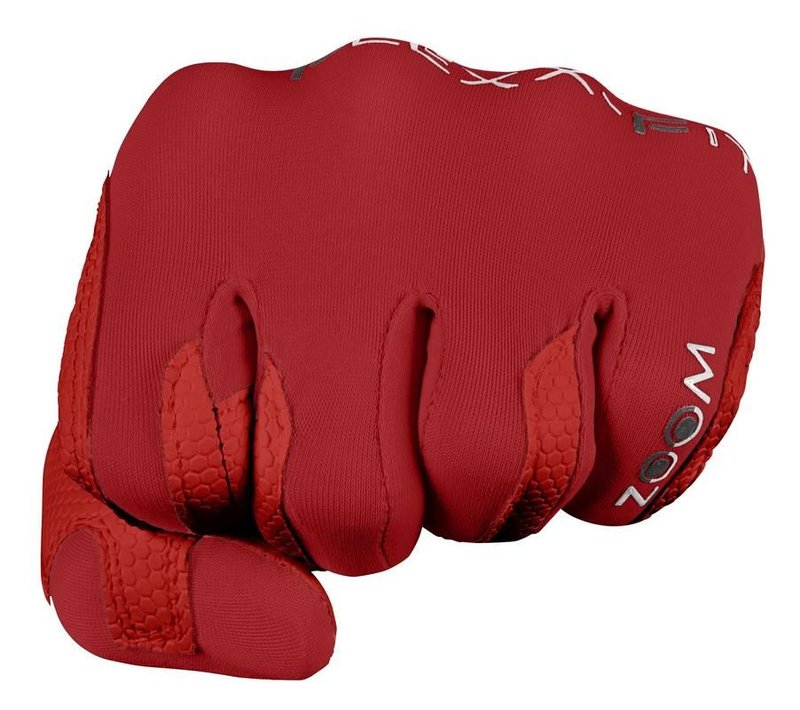 Zoom Zoom Weather guante de golf para hombre, rojo