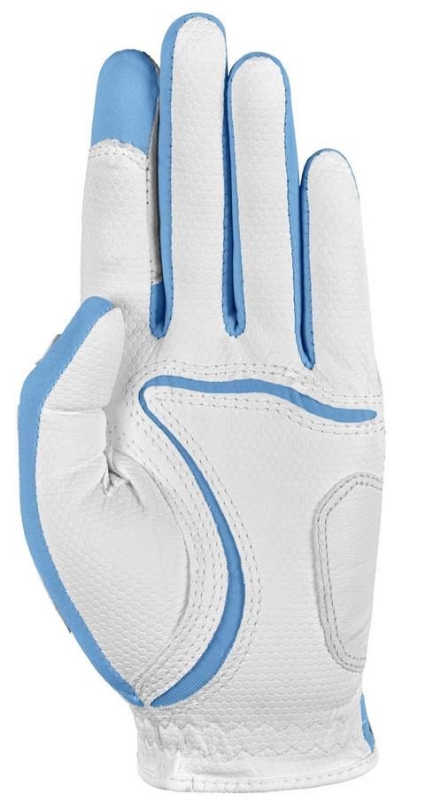 Zoom Zoom Weather guante de golf para mujer, blanco/azul