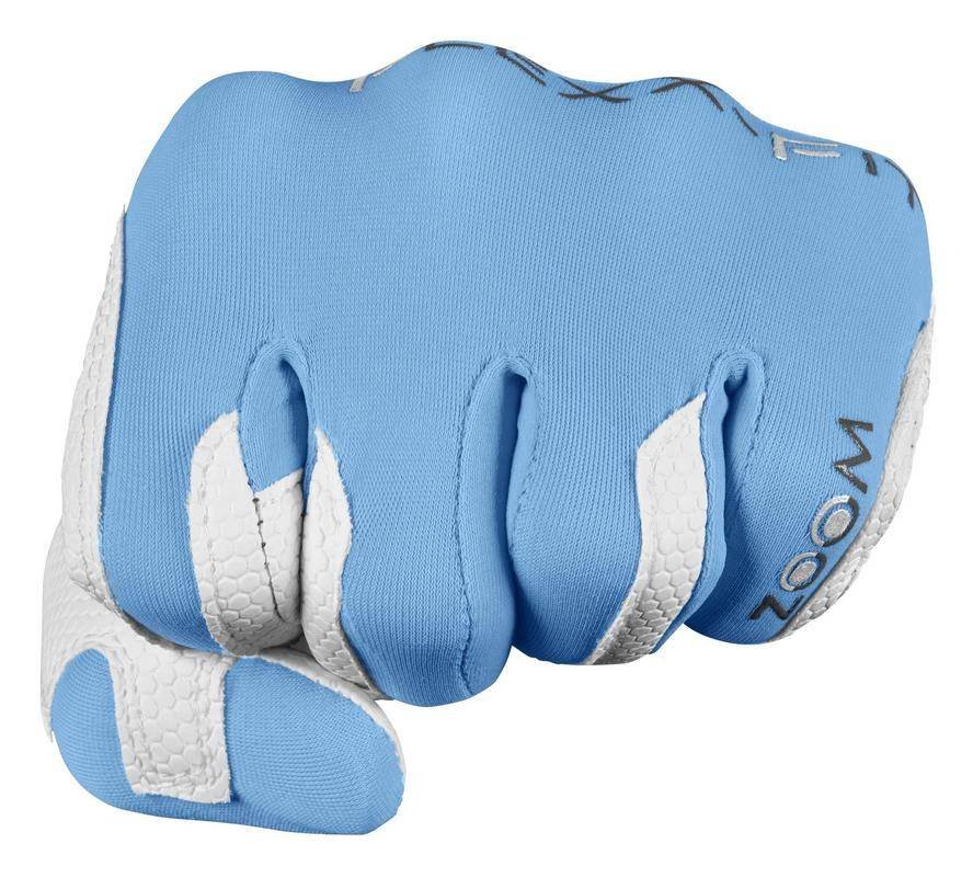 Zoom Zoom Weather guante de golf para mujer, blanco/azul