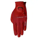 Zoom Weather guante de golf para mujer, rojo