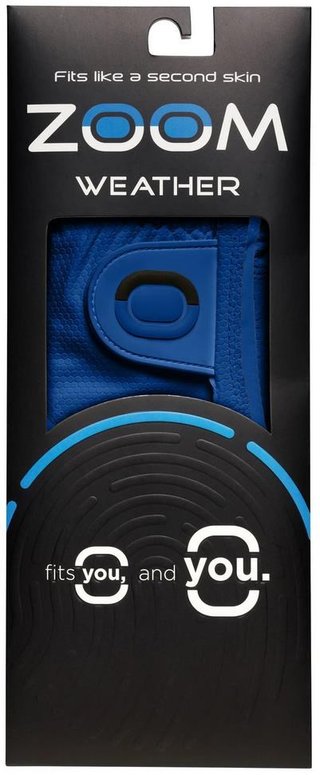 Zoom Zoom Weather guante de golf para mujer, azul