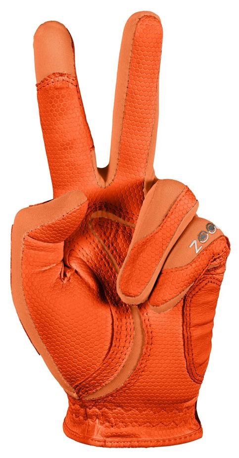 Zoom Zoom Weather guante de golf para mujer, naranja