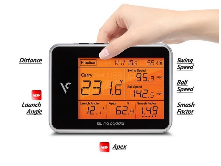 Voice Caddie Swing Caddie SC300 Monitor de Lanzamiento