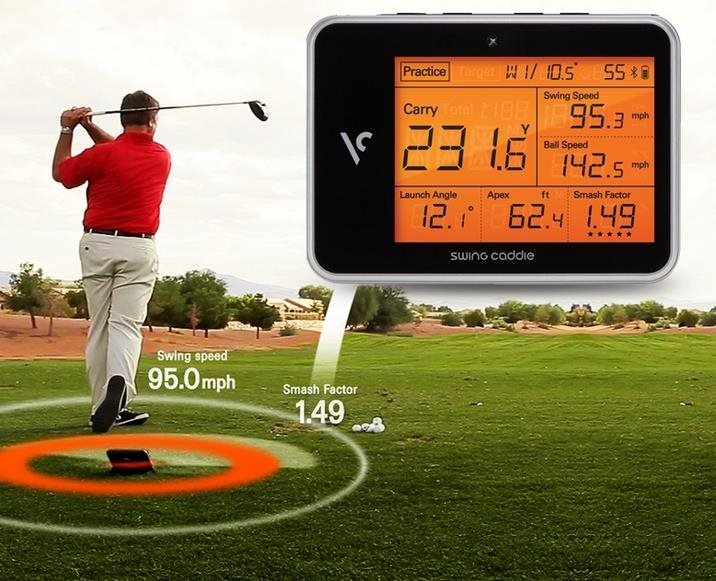 Voice Caddie Swing Caddie SC300 Monitor de Lanzamiento