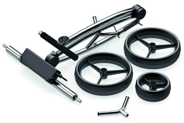 Big Max eQ Titan carrito eléctrico, titanium