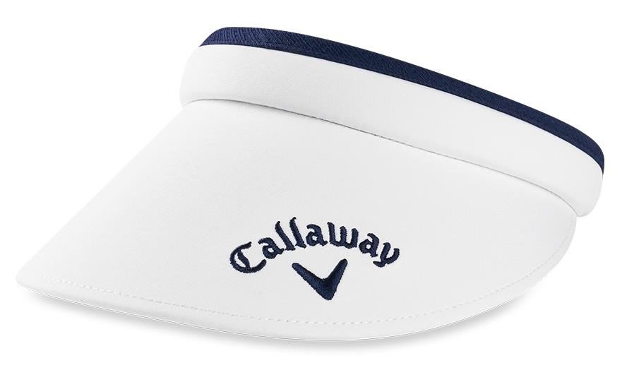 Callaway visera de dama Clip, blanca