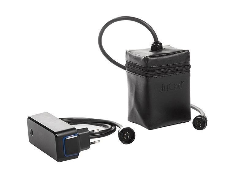 JuCad Phantom Titan black on black 2.0 carrito eléctrico + bolsa de transporte