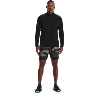 Under Armour Tech 2.0 1/2 Zip camiseta de manga larga para hombre, negra