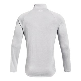 Under Armour Tech 2.0 1/2 Zip camiseta de manga larga para hombre, gris claro