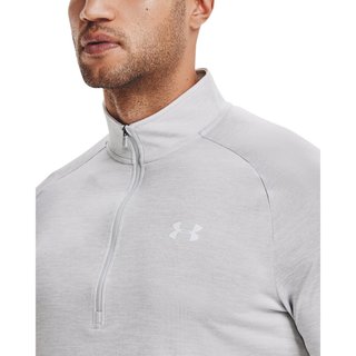 Under Armour Tech 2.0 1/2 Zip camiseta de manga larga para hombre, gris claro