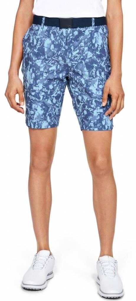 Under Armour Links Printed pantalones cortos de mujer, azules