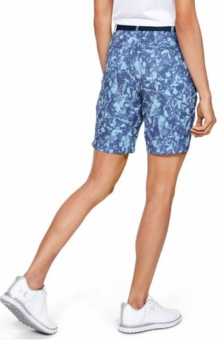 Under Armour Links Printed pantalones cortos de mujer, azules