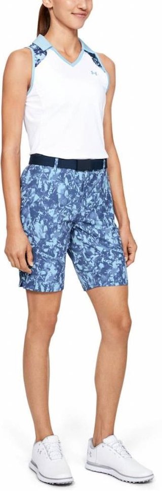 Under Armour Links Printed pantalones cortos de mujer, azules