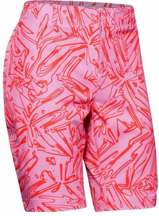 Under Armour Links Printed pantalones cortos de mujer, lipstick