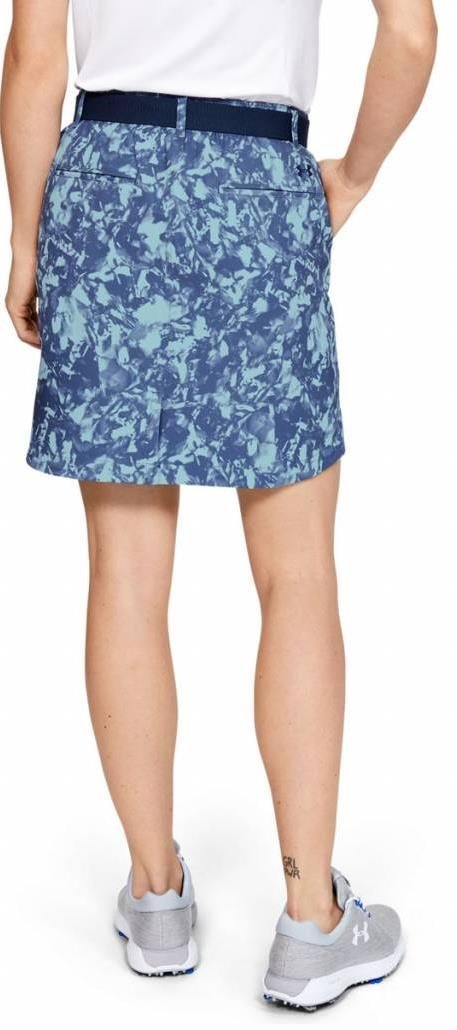 Under Armour Links Woven Printed falda pantalón de mujer, azul