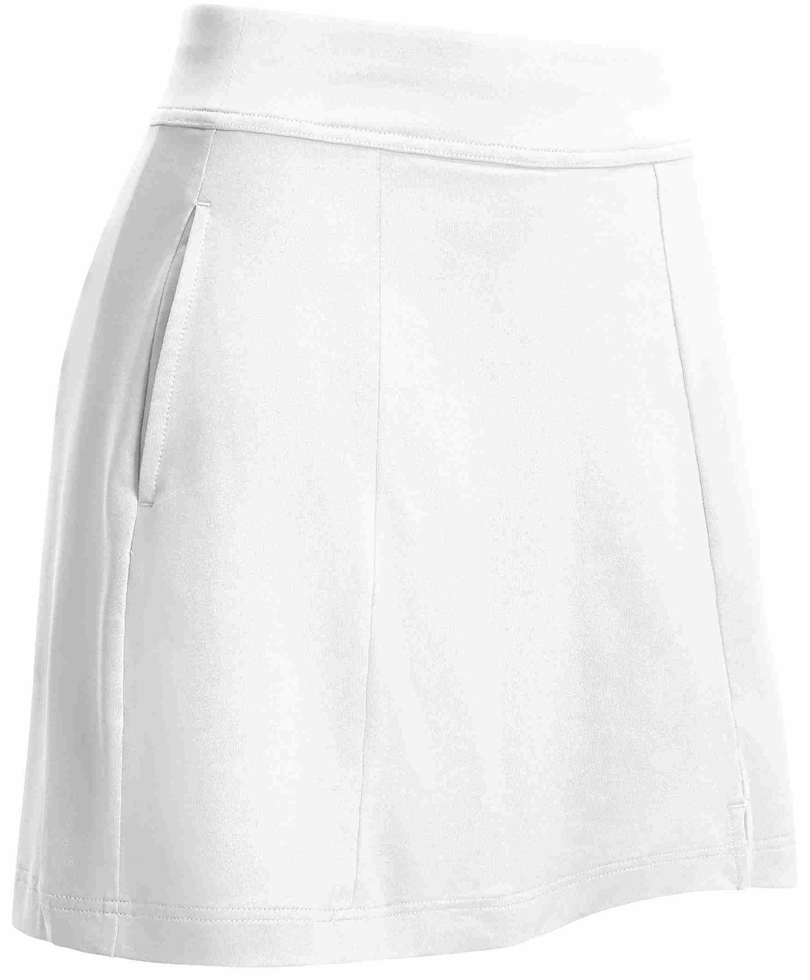 Callaway Tummy Control falda pantalón de dama, blanco brillante