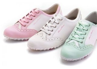Duca Del Cosma Mila zapatos de golf para mujer, blanco/verde menta