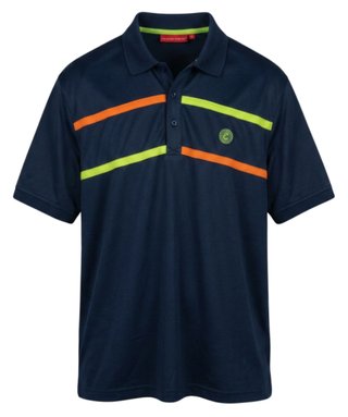 Duca Del Cosma Clint polo de hombre, azul oscuro
