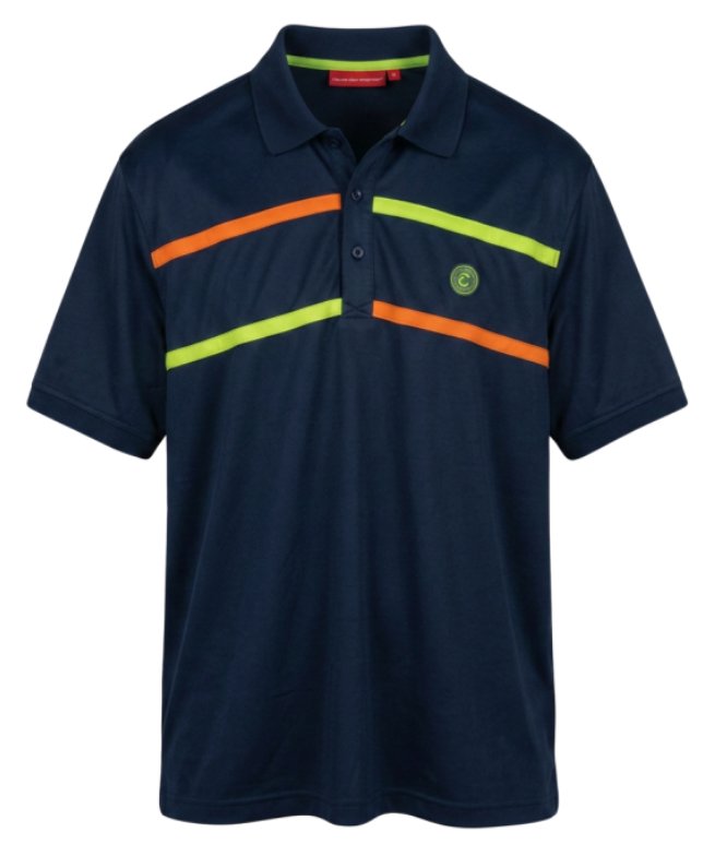 Duca Del Cosma Clint polo de hombre, azul oscuro