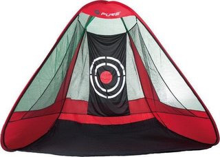 Pure2Improve Triangle Pop-Up red de práctica de golf (295x197x177cm)