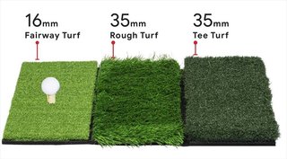 Longridge 3 Turf Alfombrilla de Práctica de Golf