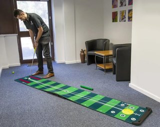 Longridge 4 Speed Track Putting Mat (3x0,5m)