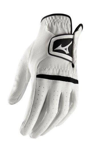 Mizuno Comp guante de golf para hombre, blanco