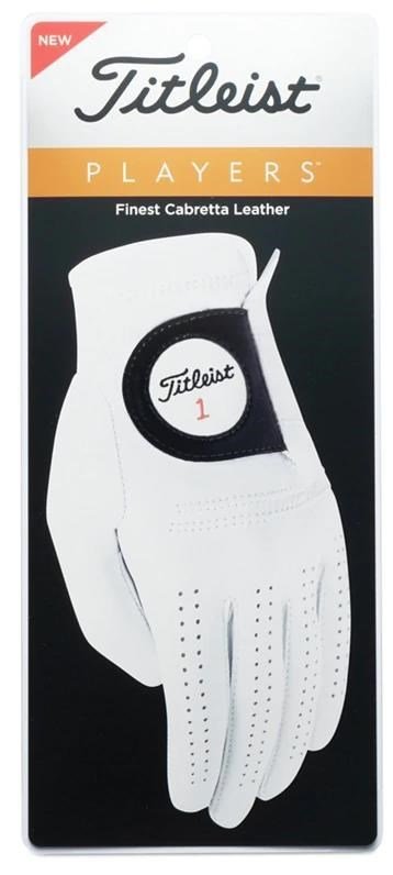 Titleist Players guante de golf para mujer, blanco