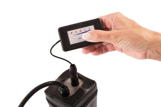 JuStar charge state display, negro