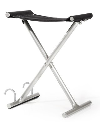 JuStar golfer seat, plateado lacado en carbono