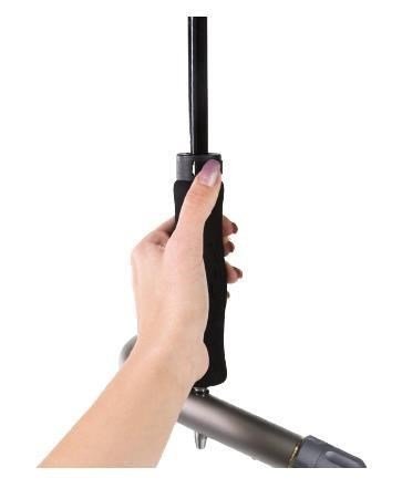 JuCad paraguas de golf telescópico automático 68" con pin, negro