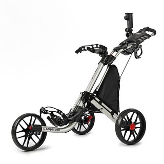 Sniper Golf Shot 2.0 carrito manual, plateado