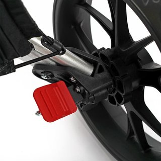Sniper Golf Shot 2.0 carrito manual, plateado