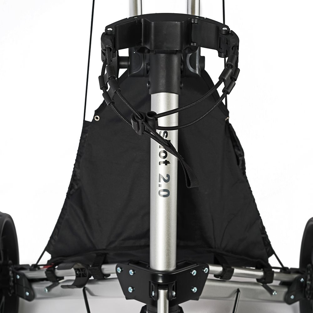 Sniper Golf Shot 2.0 carrito manual, plateado