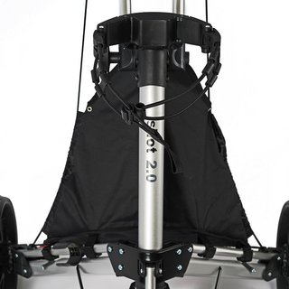 Sniper Golf Shot 2.0 carrito manual, plateado