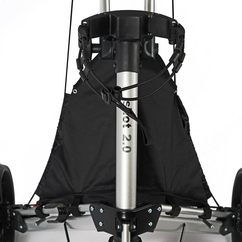 Sniper Golf Shot 2.0 carrito manual, plateado