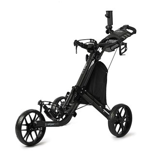 Sniper Golf Shot 2.0 carrito manual de golf, gris oscuro